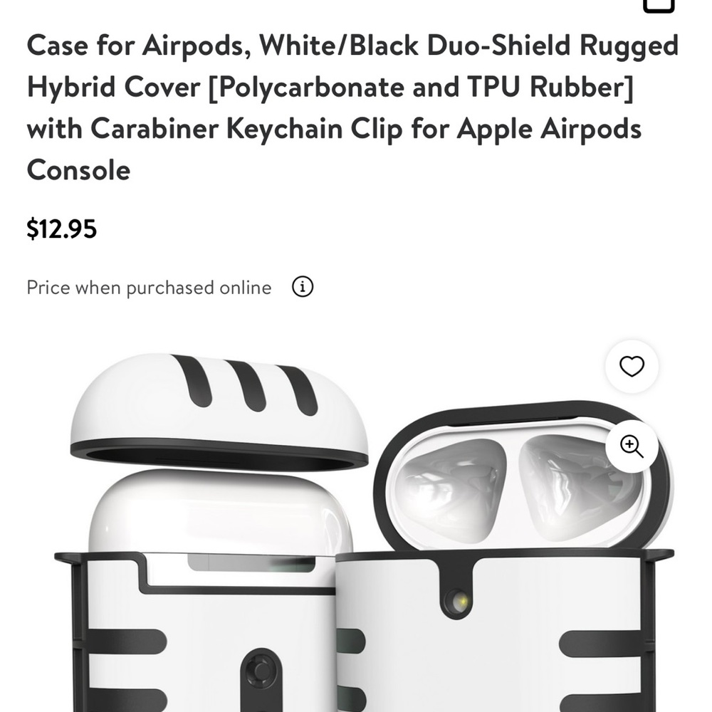 BYTECH True Wireless Case for AirPods NEW in box in White & Black
